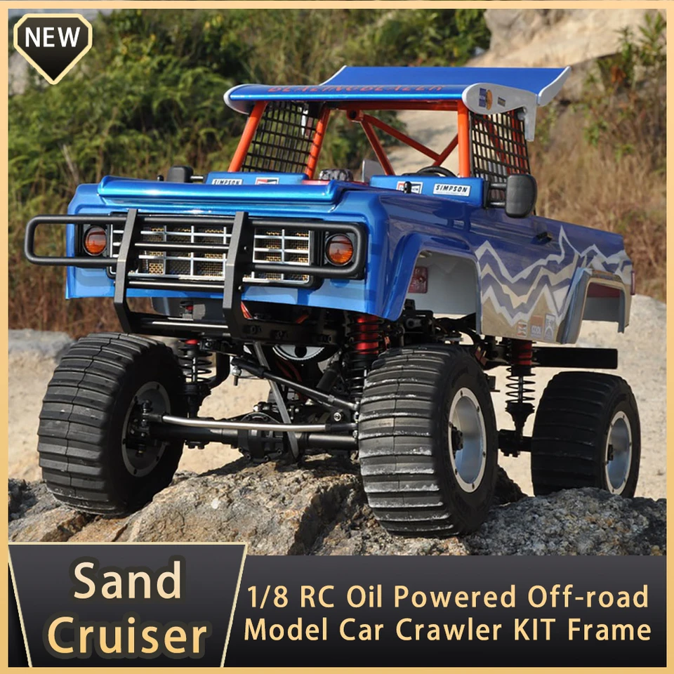 Toyan Sand Cruiser Power Master 1/8 RC METANOL OLEP-OIL OFFORMY MODEL MODEL CARWLER Kit