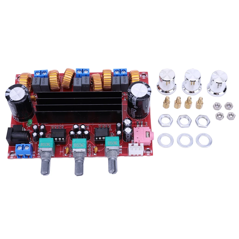 TPA3116D2 Audio výkonový zosilňovač Modul 2.1 Subwooferový zosilňovač subwoofer 2*50W+100W 12V-24V