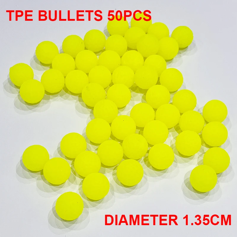 TPE Soft Bullet Revill Pack pre Nerf Hyper Toy Gun Elastic Ball Bullet