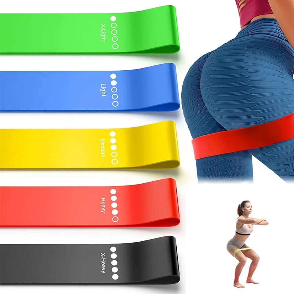 TPE Yoga Resistance Band Band Elastic Gumber Loop Bands Sily Traint Cvičenie expandér jogy telocvičňa cvičebné slučky kapely