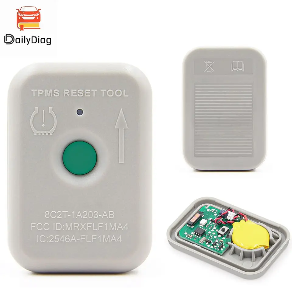 TPMS RESET TREE TRAK MONIVE SYSTÉM ZOBRAZENIE Nástroj pre FORD TPMS19 Sensors Programming Training Tool