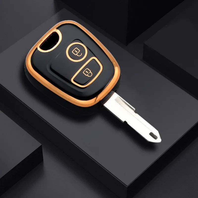 TPU CAPE KRYT PRÍPAD PHELL FOB pre Peugeot 106 107 206 207 307 406 407 pre Citron C1 C2 C3 C4 XSARA PICASSO pre Toyota AYGO