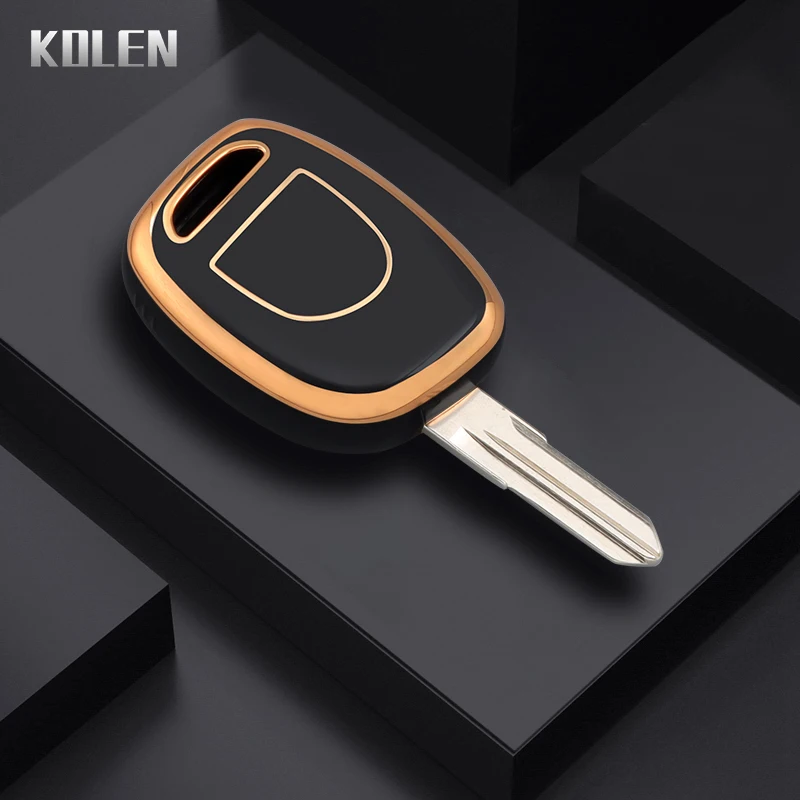 TPU CAR DRAVA 1 TLAČIDLA KLYBOVÝ KRYT PRIESKU PRIESTOR PHELL FOB pre Renault TWINGO CLIO KANGOO MASTER NO ČIP NEZAJETE NE73 VAC102 BLADE KLYTLESS