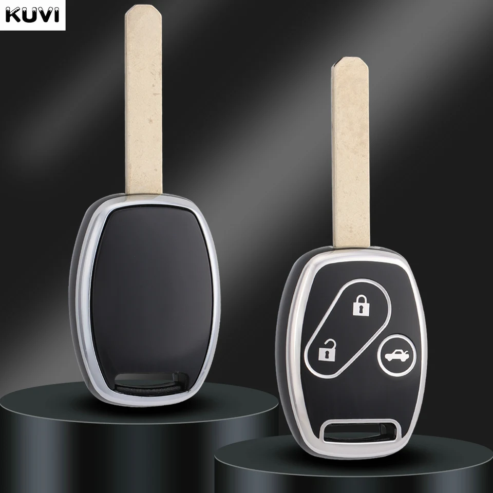 TPU CAR DREH DISTATE KLYT PRÍSKA PRÍPAD PRE HONDA ACCOND Civic CRV CR-V Pilot Insight Insight Ridgeline Ochranca držiteľa FOB BAG príslušenstvo