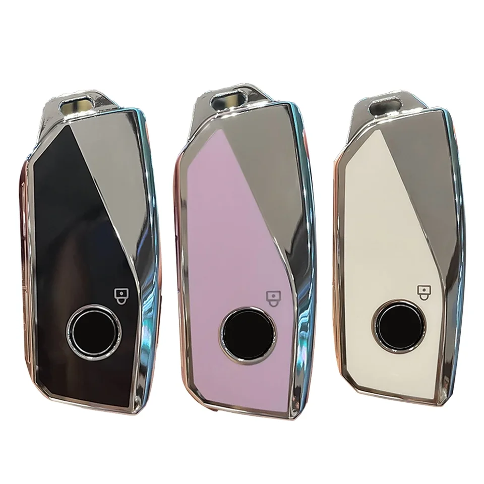 TPU CAR KEY CASE FOB pre BMW I7 X7 G07 LCI IX I20 U11 7 Séria SPOJENÁ OCHRANA A STYLISKÁ APRAVENIA