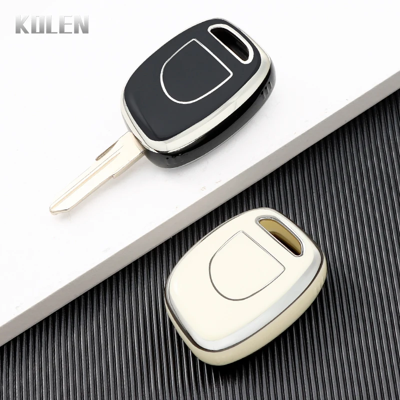 TPU CAR REMOLE KLYN SHELL FOB Case Suit For Renault Twingo Clio Kangoo Master No Chip nezrezaný čepeľ