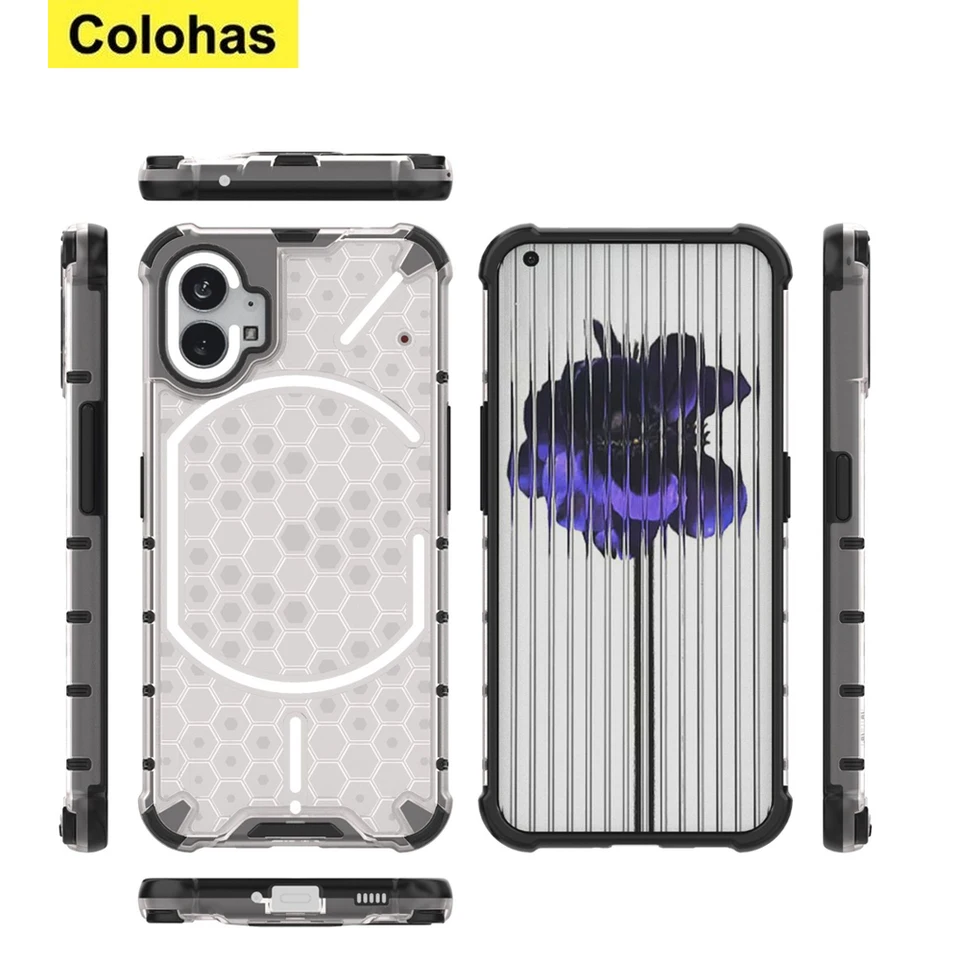 TPU+PC Hard Back Cover Puzdro pre nič za nič Phone2 prípady Shockproof Coque Fundas pre nič