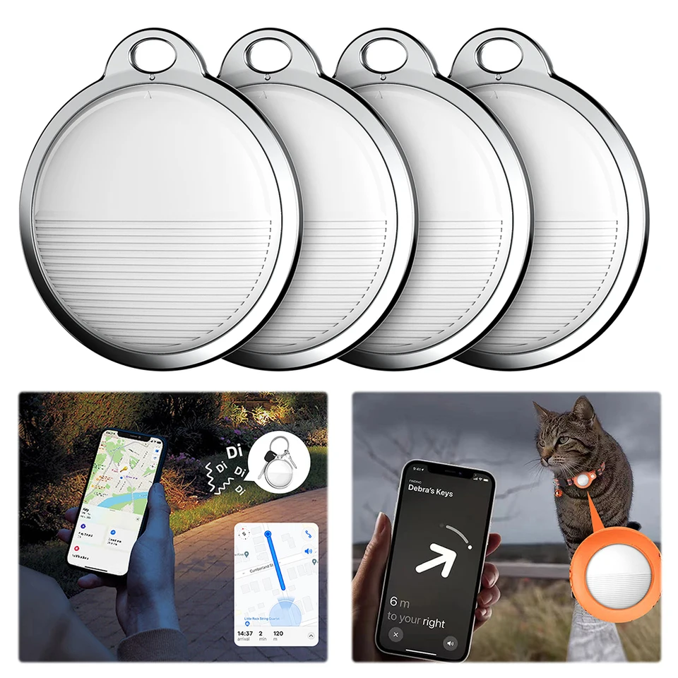 Tracker GPS 1-10ks pre systém Apple iOS pracuje s nájdením môjho leteckého značky Detské sledovanie domácich miláčikov Smart Bluetooth Mini Tracker Finder