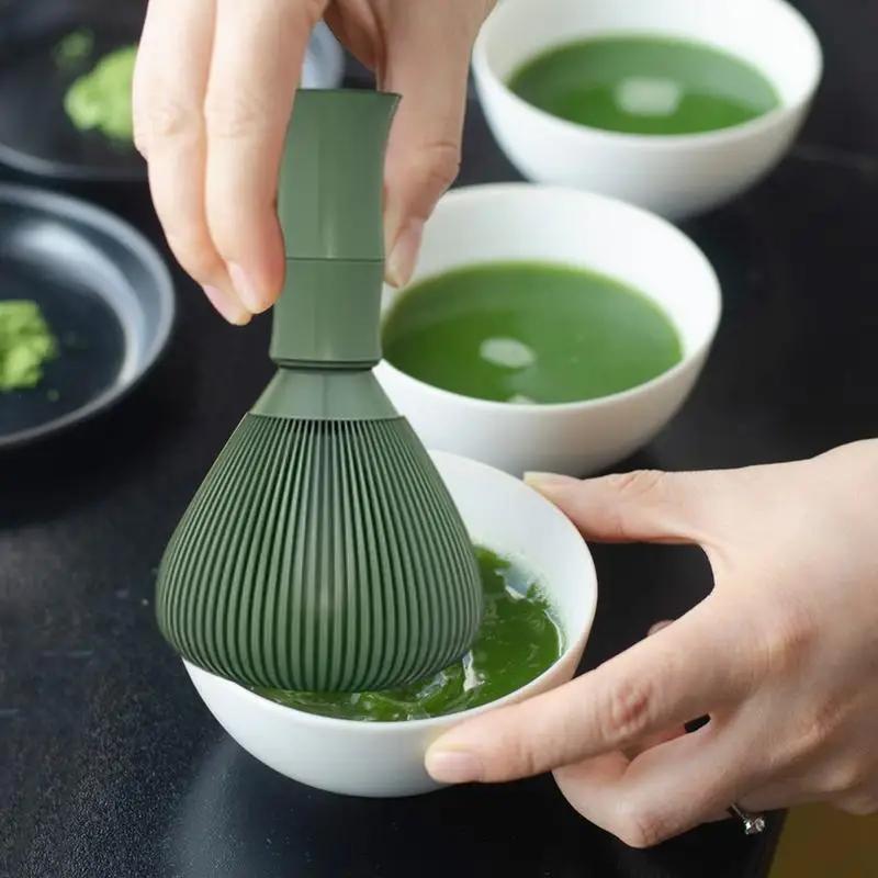 Tradičná matcha whisk opakovane použiteľná živica matcha šľahačka chasen umývačka misky Safe Matcha Mitcha Matcha Matcha Green Tea Práškový prášok