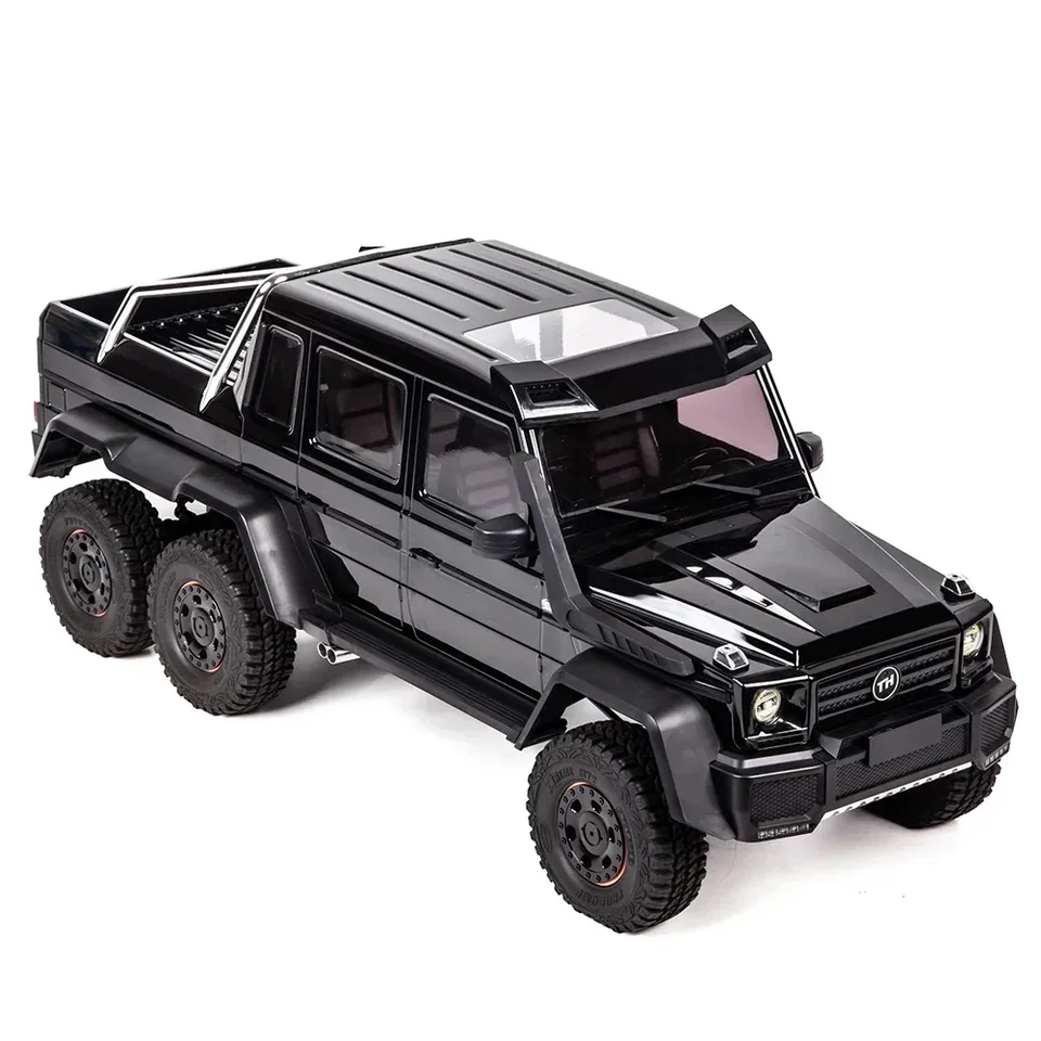 Trakčný koníček KM6 B-G630 6x6 6WD 1/8 RC Elektrický diaľkový diaľkový ovládací model automobilu Off-road sledované pre dospelých detí pre dospelých