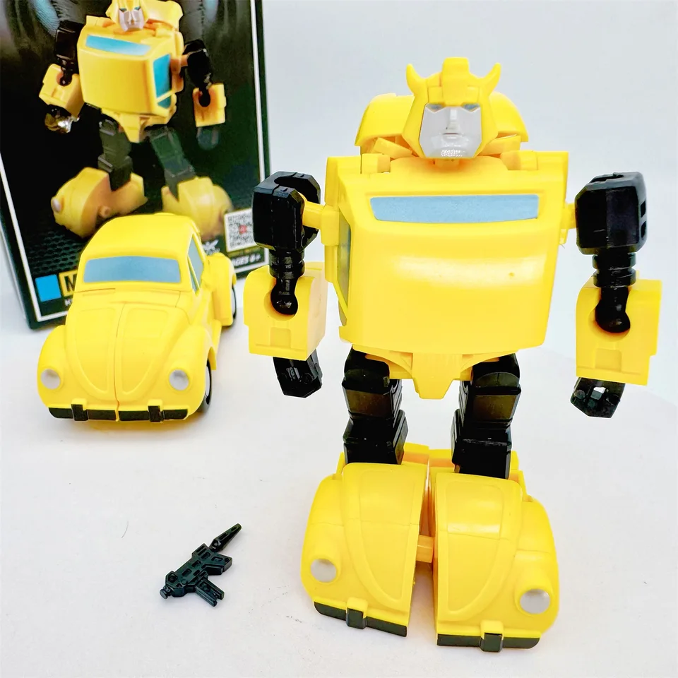 Transformation Bee MCS-02 MCS02 KBB KO NEWAGE G1 Mini Pocket Series 10cm Hornets Agent Action Figure Hračky Roboty Detské darčeky