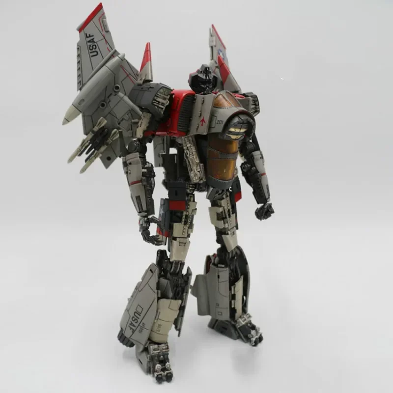 Transformačný hračkársky stíhací deformačný stroj SX-01 Hornet Gaiden Film verzia Lightning Starscream Full-Coating Model