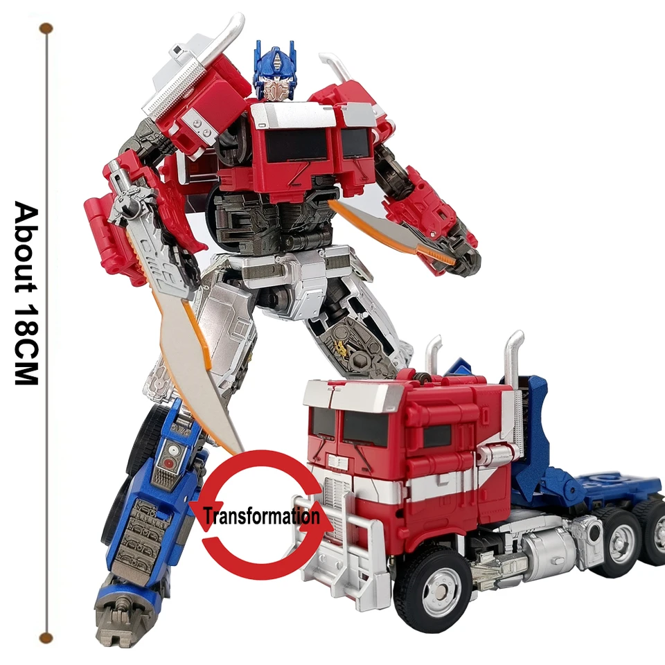 Transformačný robot Baiwei TW1030 18 cm ABS Akčné figúrky OP Veliteľ Rise of the Beasts Movie 7 Ko SS102 Zbierka pre deti