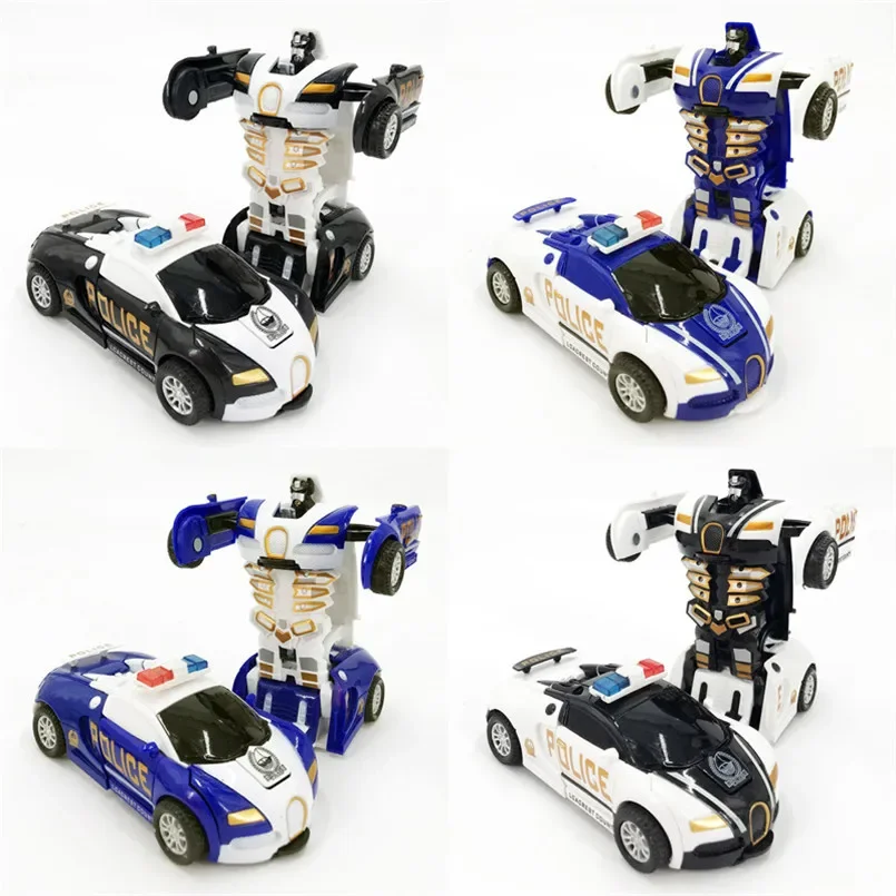 Transformácia automobilového modelu vozidla Automatická deformácia Push a go vozidla pretekárske vozidlo Interaktívne hračky Veľkonočné darčeky pre chlapcov