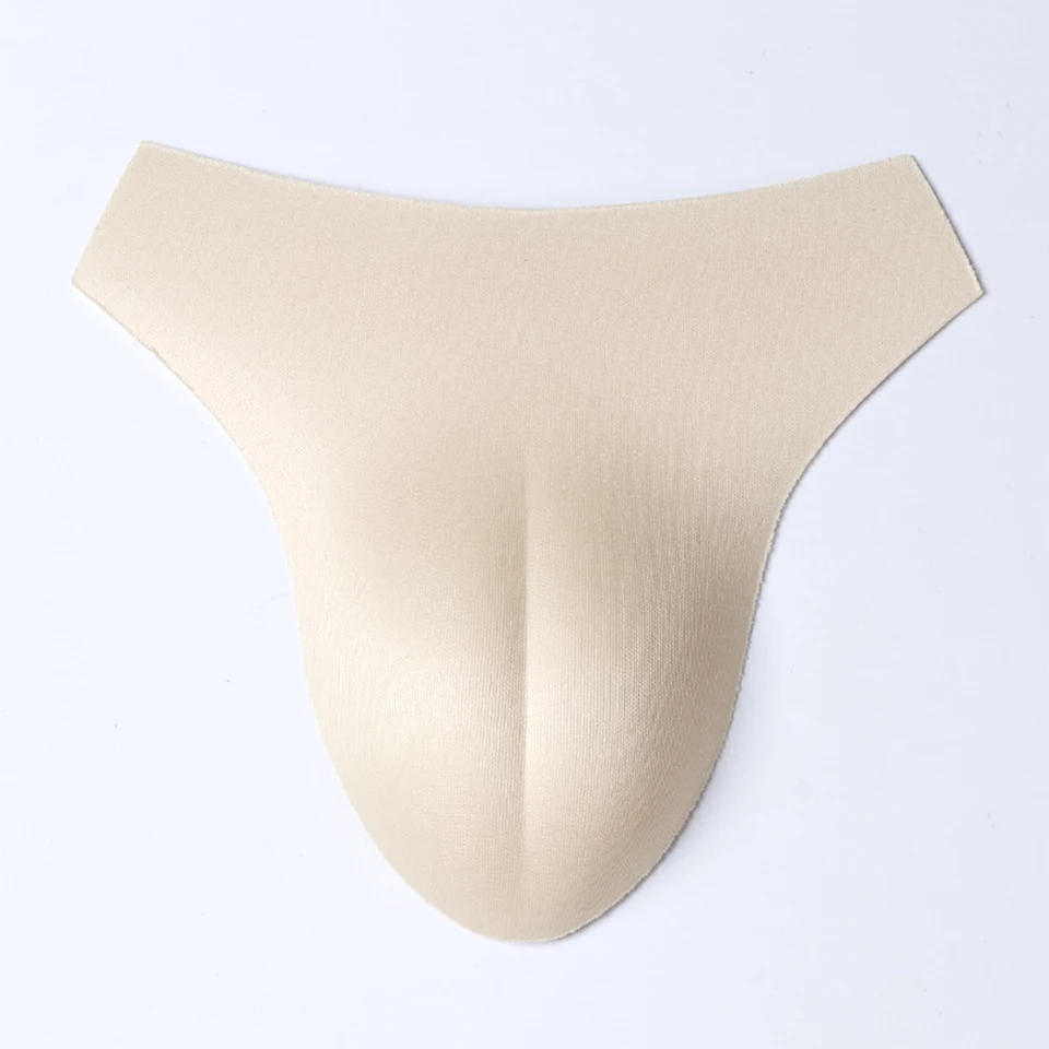 Transgender nohavičky falošné vagína spodná bielizeň Camel Toe Pants Knicker Crossdressing Realistická vložka Skrytá podložka pre rozkrokové nohavičky A5