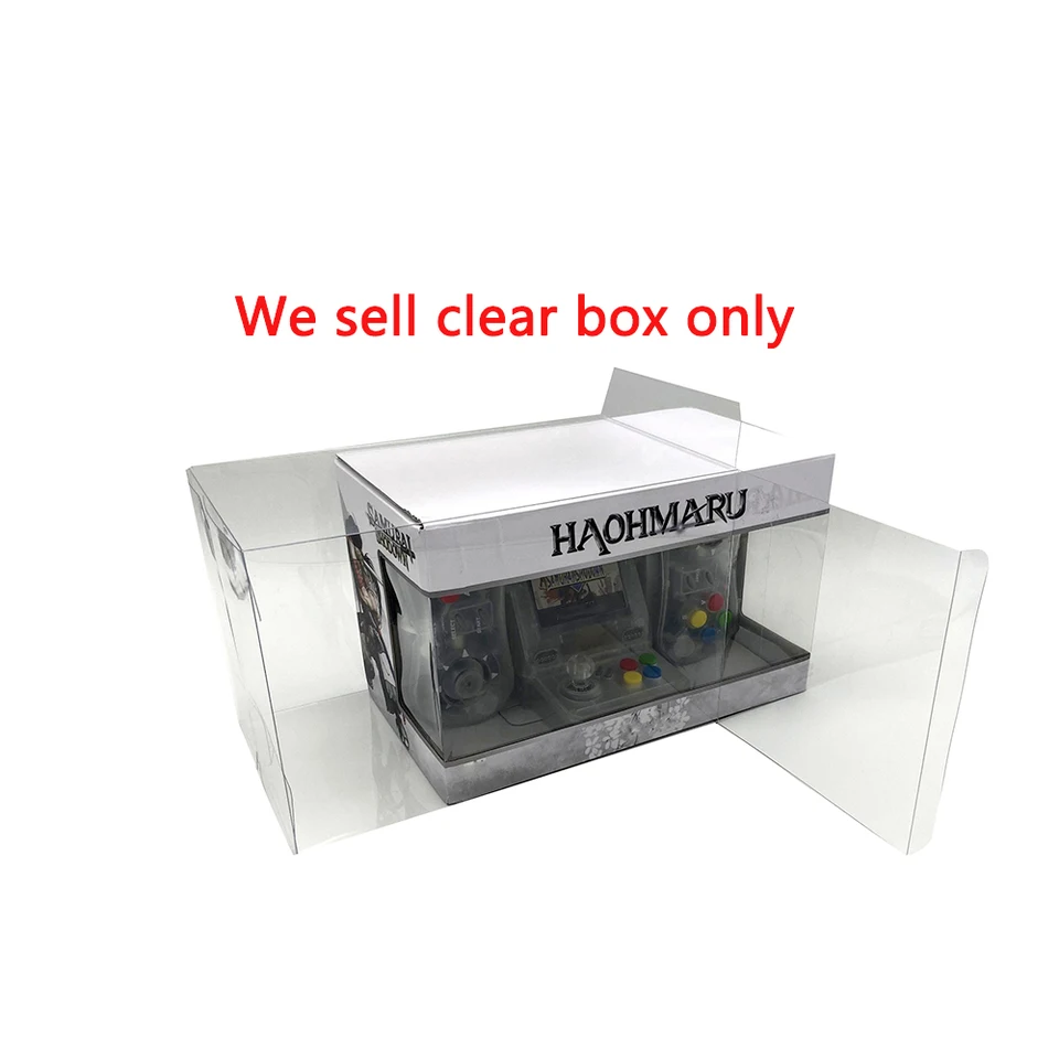 Transparent Clear Pet Box pre SNK Neogeo Mini Haohmaru Limited Edition Collection Collection Ochrana Puzdro