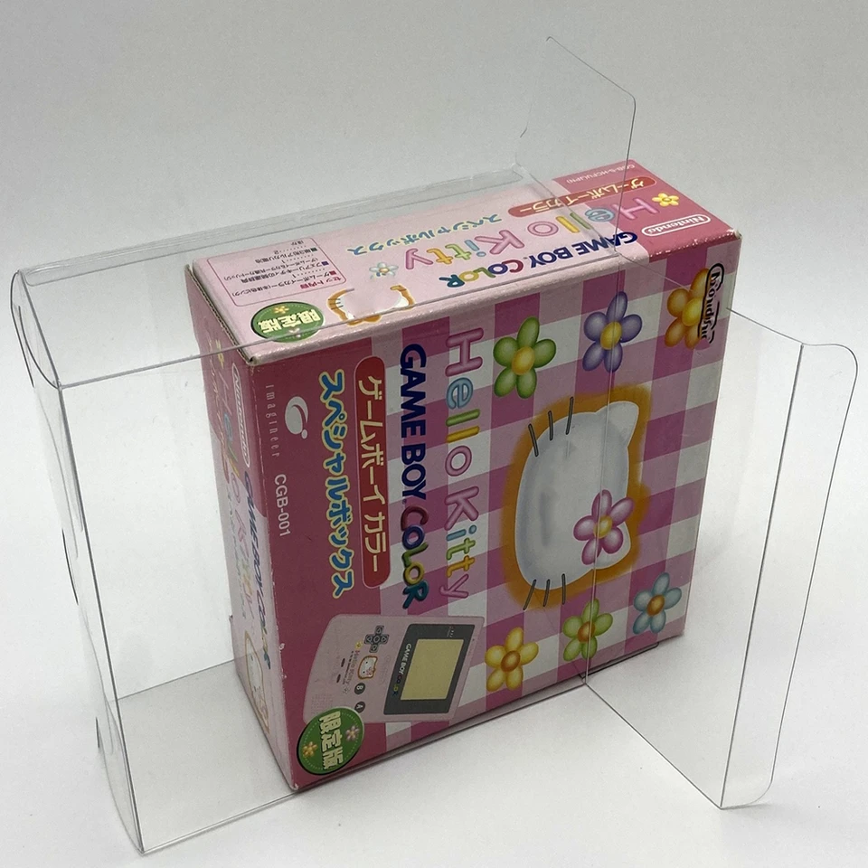 Transparentný chránič boxu pre Nintendo Game Boy Color/ GBC/ Hello Kitty Collect Boxes TEP Storage Game shell Clear Display Case
