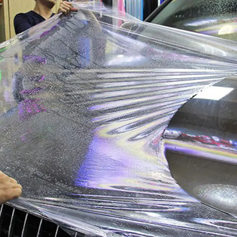 Transparentný ochranný film pre auto s 3 vrstvami PPF Film na ochranu farieb automobilov