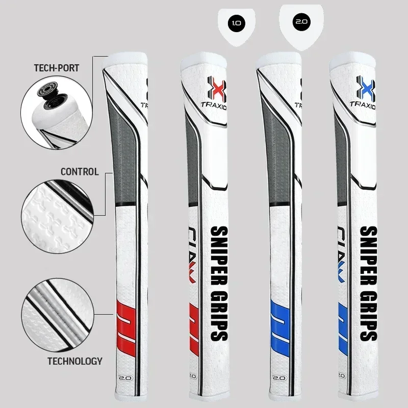Trax-claw PU Golf Putter Grip All Control, mäkký pocit, 2Colors Voliteľné golfové doplnky