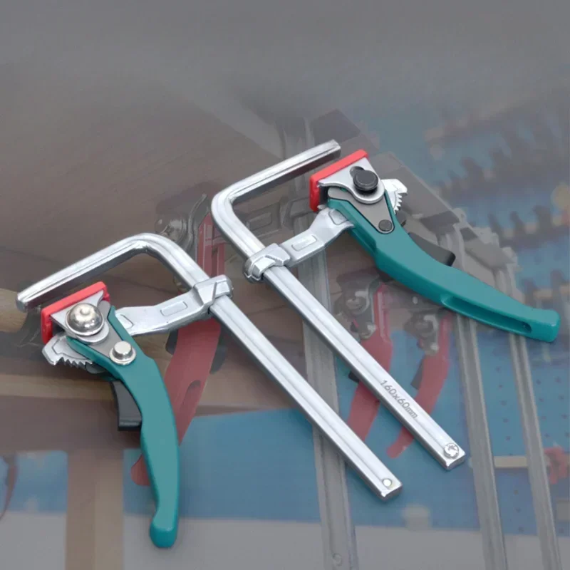 Traťové píly Rail/MFT svorky zliatiny oceľové upgrade rýchla račňa pílky Sprievodné koľajové svorky pre svorku Woodworking vodiace železničné zariadenie