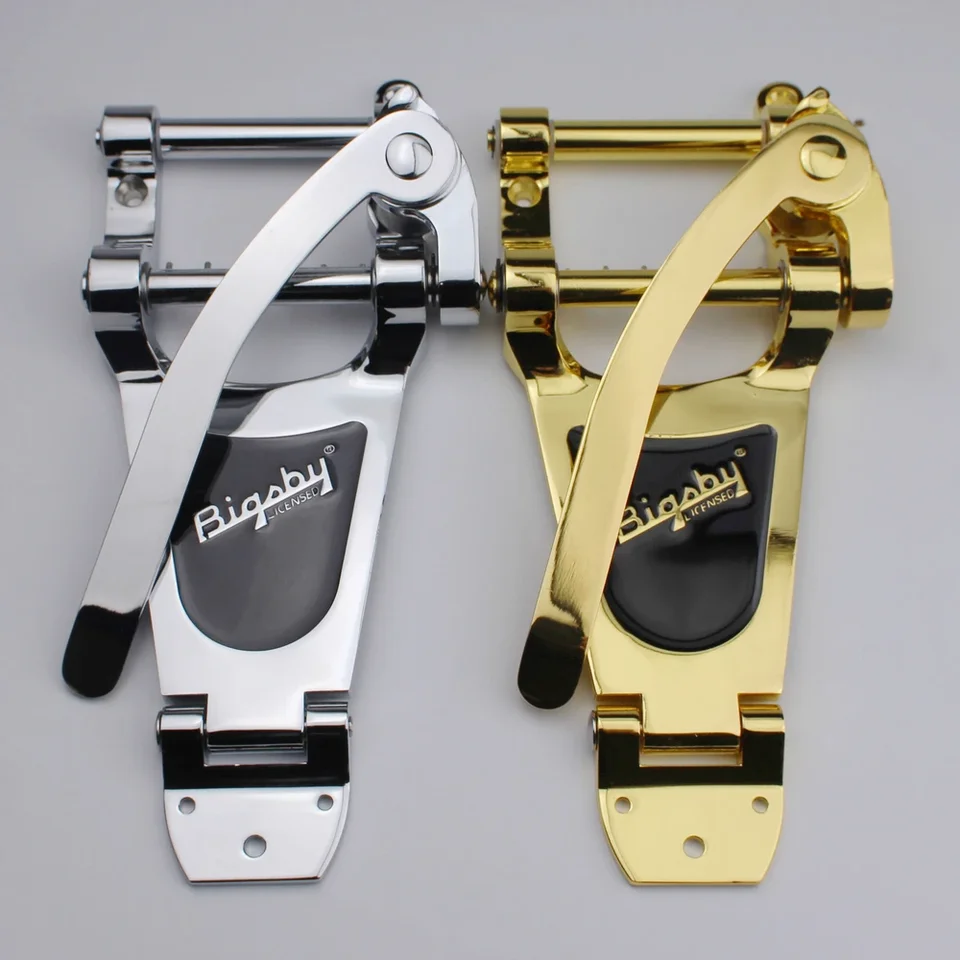 Tremolo Bridge System Chrome & Gold Hardware