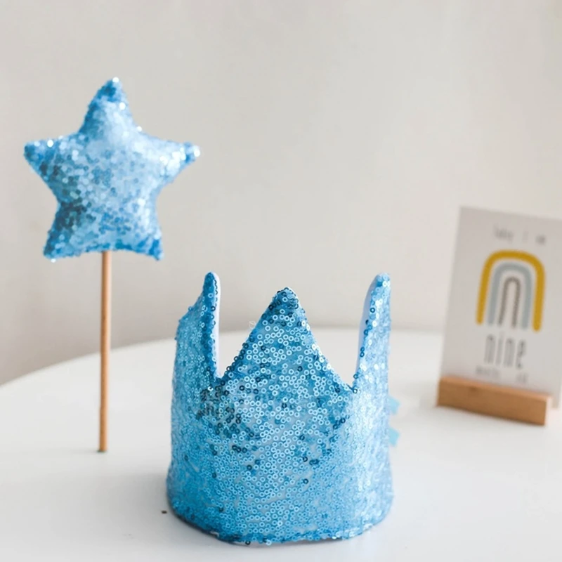 Trend Kids Party Hat Earching Wand Party čelenka trblietajúca sa magický prútik darček jedinečný narodeninový zážitok pre deti