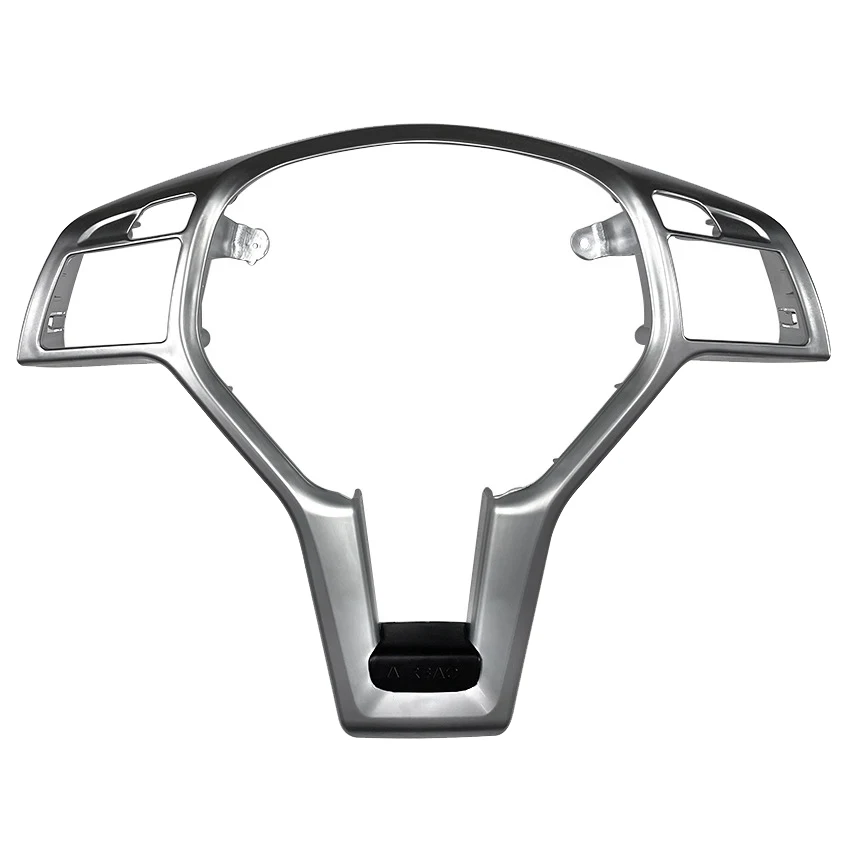 Trestný kryt rámu volantu pre volant pre Mercedes Benz Ace GLA CLA CLAS W176 W204 W212 X156 C117 Striebro