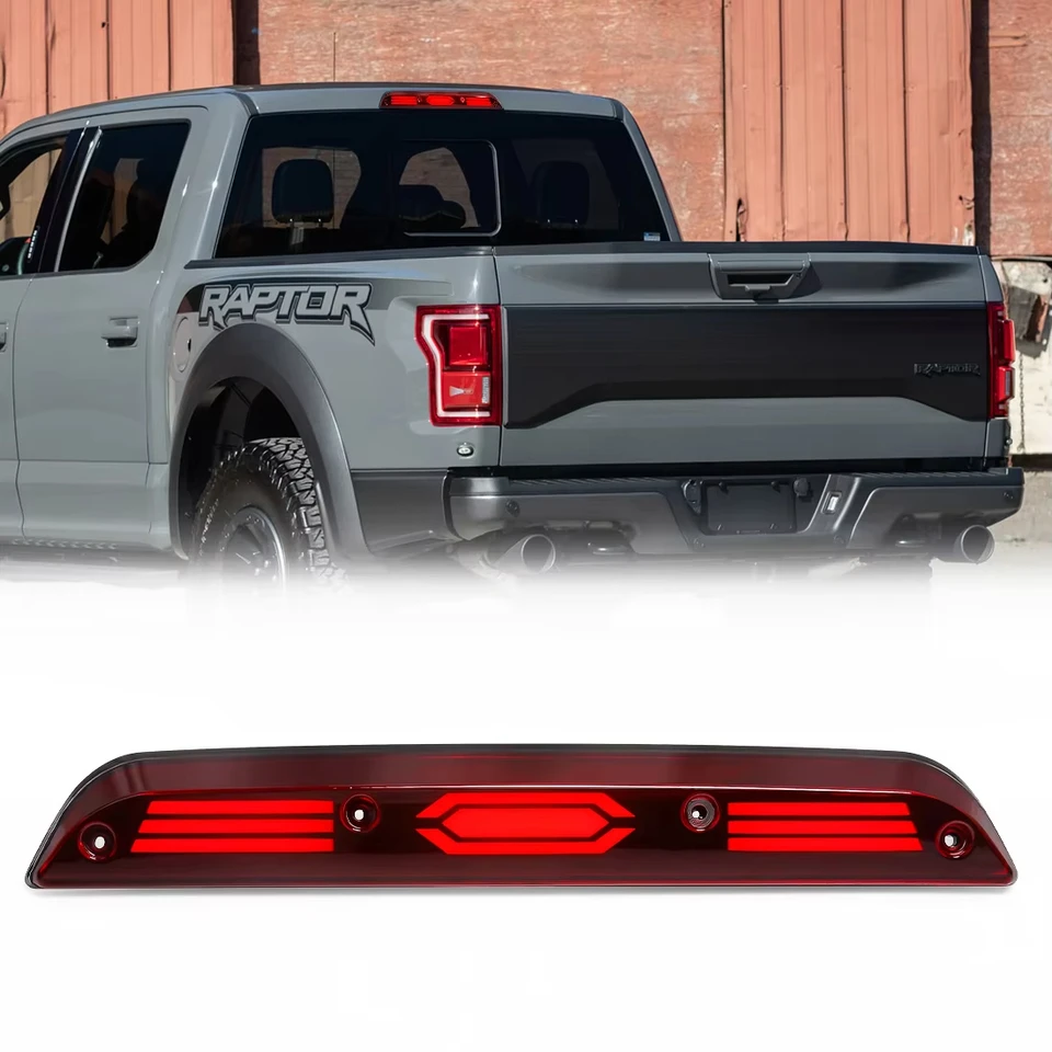 Tretie brzdové svetlo pre F150 2015 - 2022 F250 F350 F450 RANGER 2019 2020 2021 LED Dodatočné výstražné osvetlenie zadného brzdového automobilu