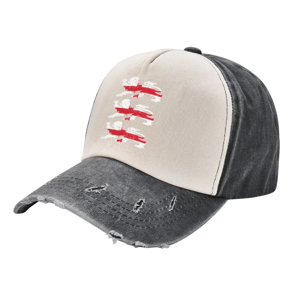 Tri anglické vlajkové levy baseballové čiapky Vojenský čiapka Golf Hat Man Brand Man Cap Dámske klobúky pánske pánske klobúky