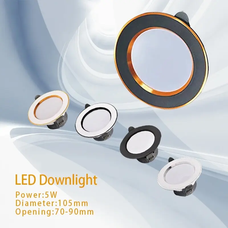Tri farebné stmievanie LED LED DOWNIGHT EMBEDOVANÉ OBSAH OBLASTNÉ OTHAVNÉ LAMP
