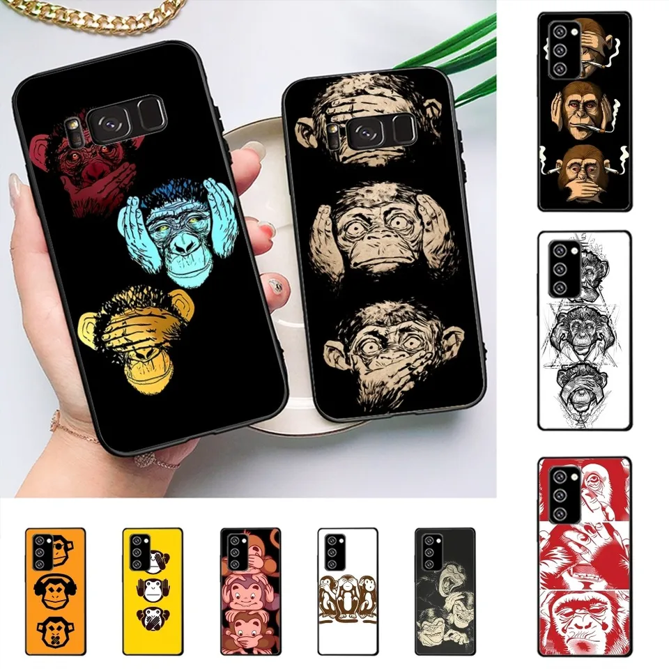 Tri opice telefónne puzdro pre Samsung J 7 plus 7core J7 Neo J6 Plus Prime J6 J4 J5 Mobile Cover