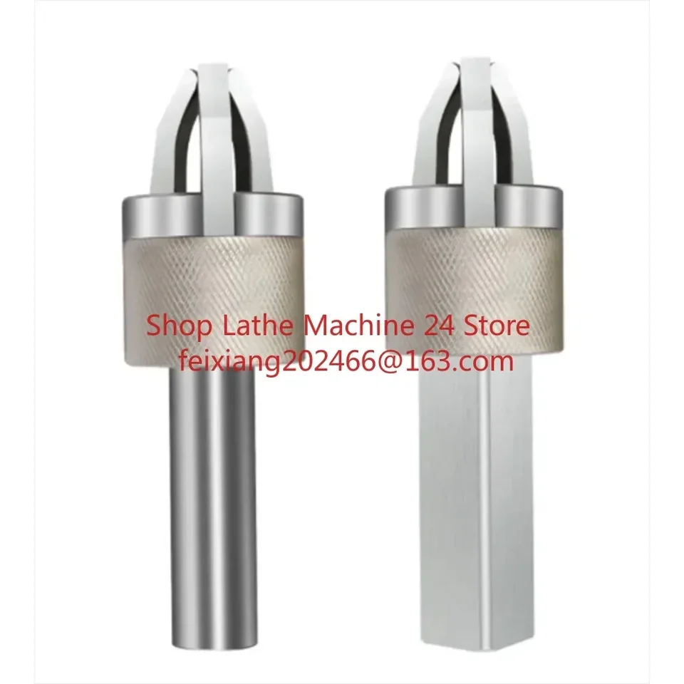 Tri pazúry zadné sťahovák16/20/25/32 mm automatické štvorcové okrúhle bar 3 čeľuste CNC sústruhy zadné pull extraktor pre nákresový nástroj na sústruženie