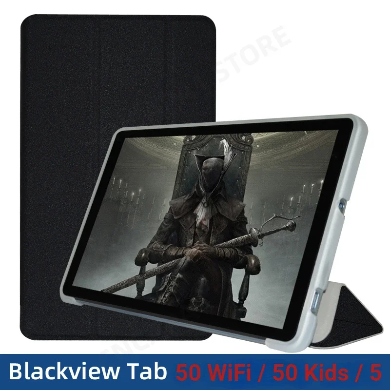 Tri-to-the Stand Funda pre BlackView Tab 50 WiFi Kids Case 8 
