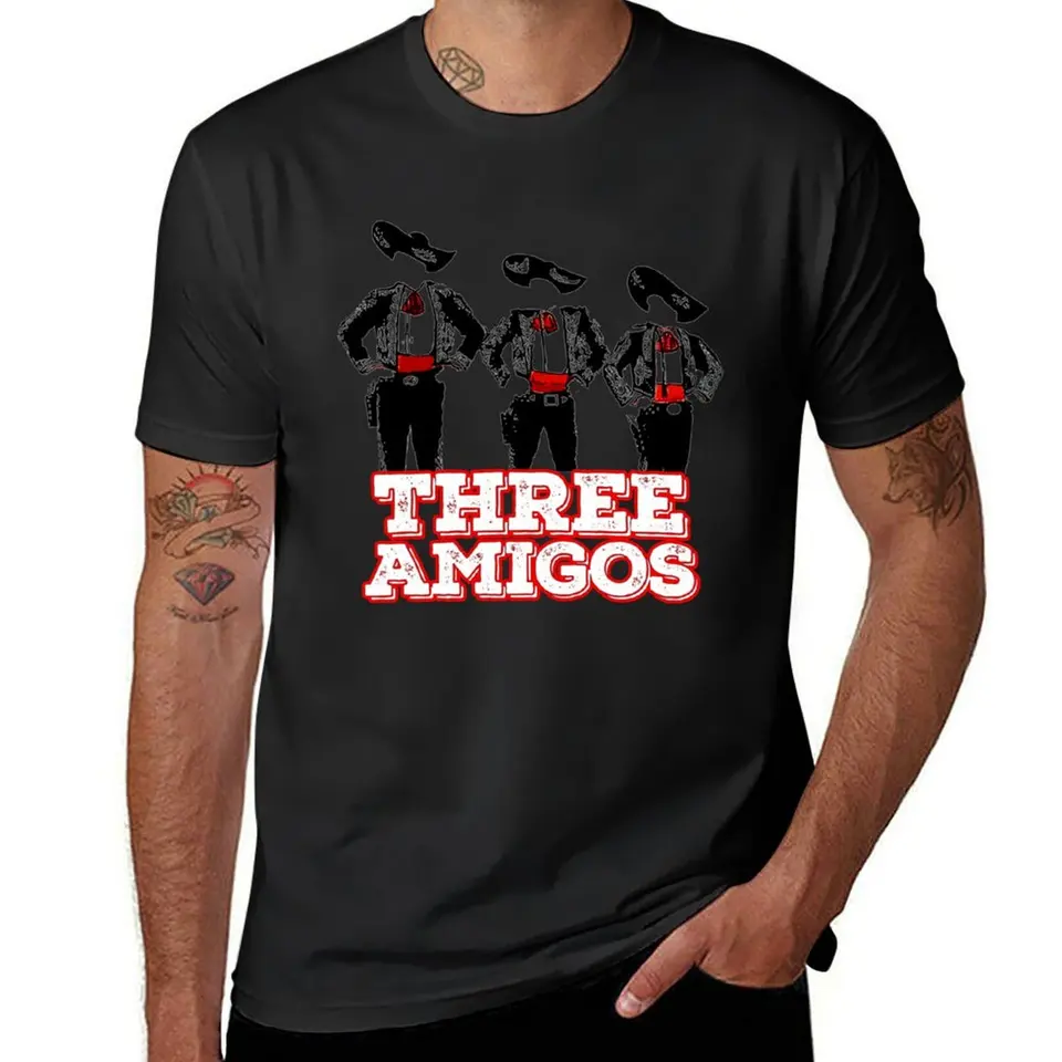 Tri tričko Amigos tričko Kawaii Clothes Korean Fashion Cute Tops Designer T tričko muži