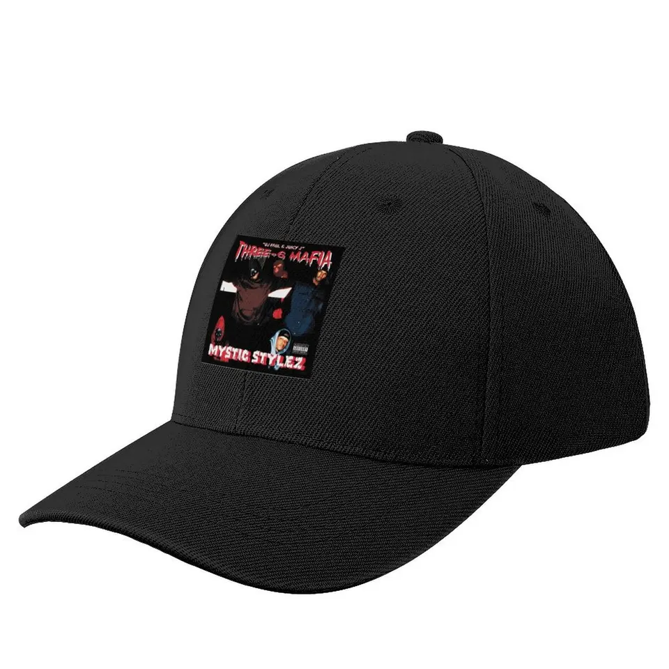 Tri šesť mafie Mystic Stylez ClassicCap Baseball Cap Luxury Cap Custom Catry Hat Black Letný klobúk pre mužov