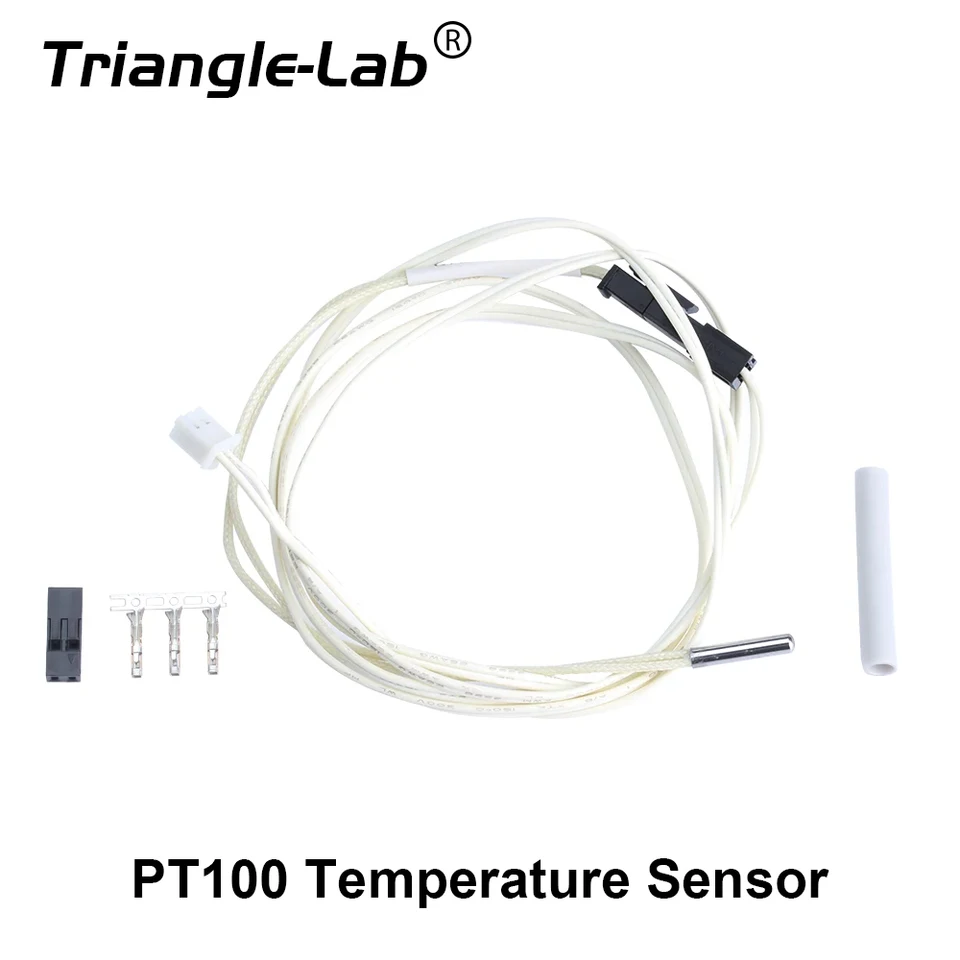 Trianglelab 3D TLAČNÉ ČASŤ PT100 Teplotný senzor pre vysokú teplotu pre V6 HOTEND 2017 PT100 Sensor Doprava zdarma