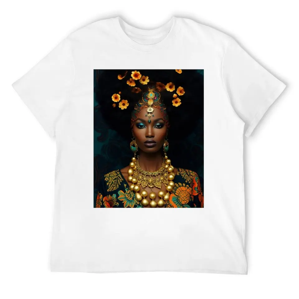 Tribal African Modern Queen Tričko Funny kostýmy Louboutins Anime košeľa Croswit košeľa pánske pánske oblečenie