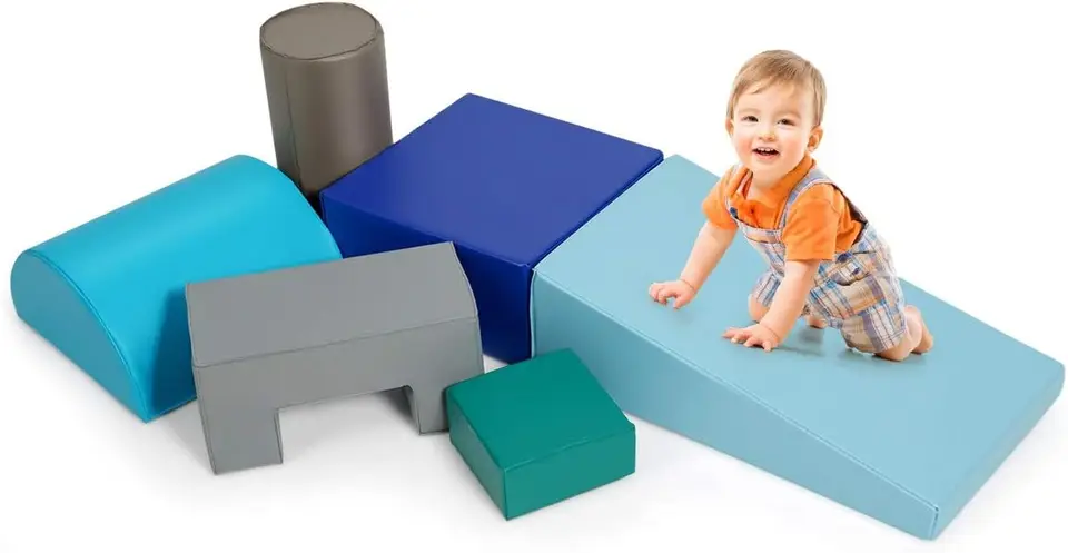Trigle horolezec s rampou, 3-strané deti lezenie trojuholníka s sieťou a barmi, drevené horolezecké hračky Montessori