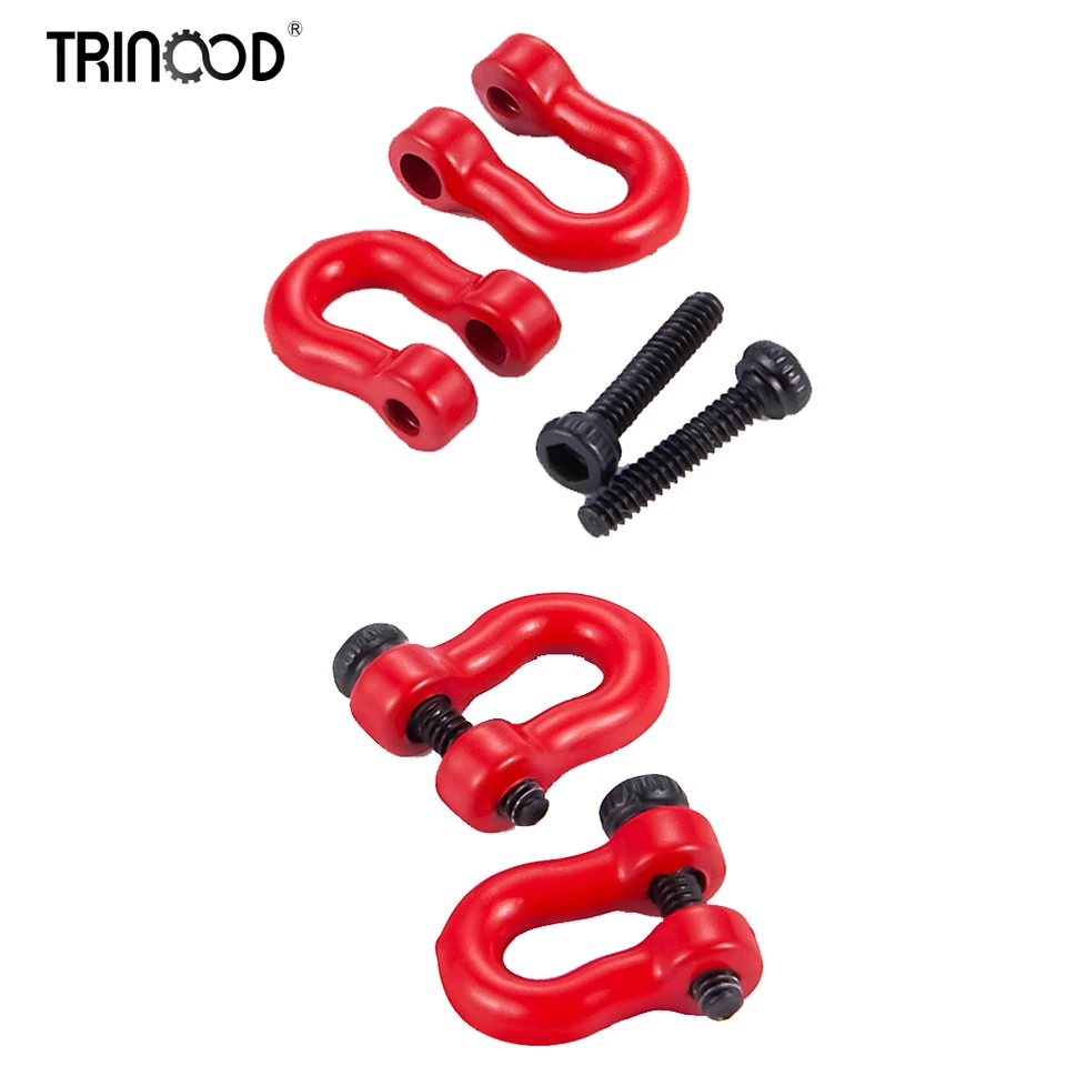 Trinood U-tvare/D-type Drag Hook Bumper U-Ring Príves Háči
