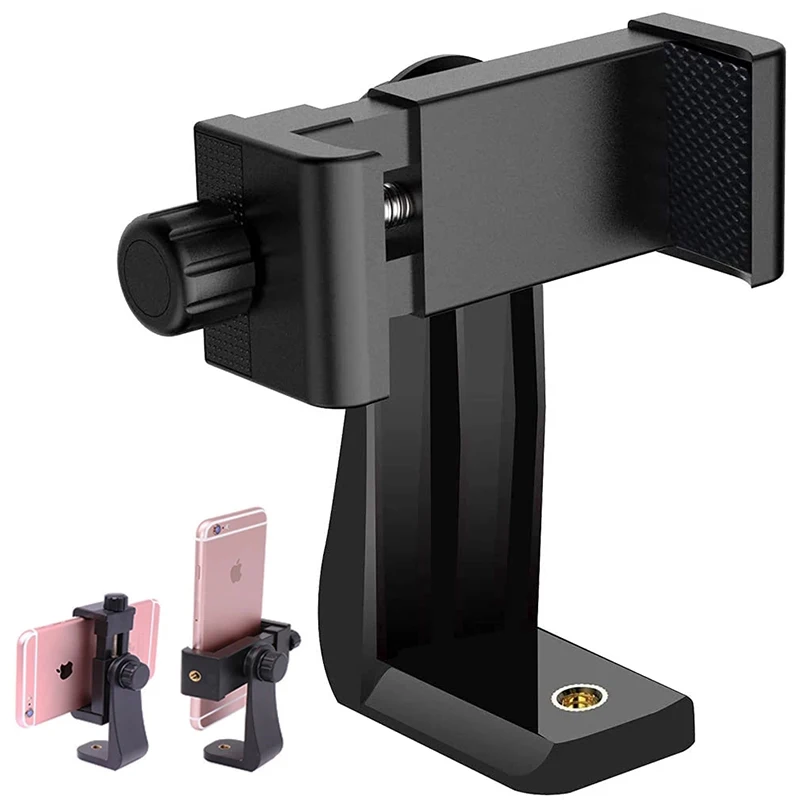 TRISTOD MOUNT Universal 360 -stupňový klip mobilného telefónu kompatibilný so všetkými 1/4 držiak na skrutkovač DOPLETOVÝ DODATE ADAPTÁR TRODOD pre iPhone 15