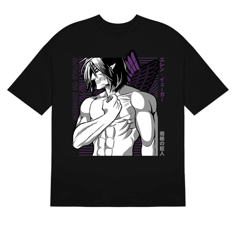 Tričko Eren Yeager Titan Transformation - Attack on Titan