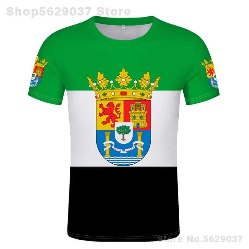 Tričko Extremadura ZAHRNUTÉ ZAVODAŤ NÁZOV NIME MOUNTA MOUNTA