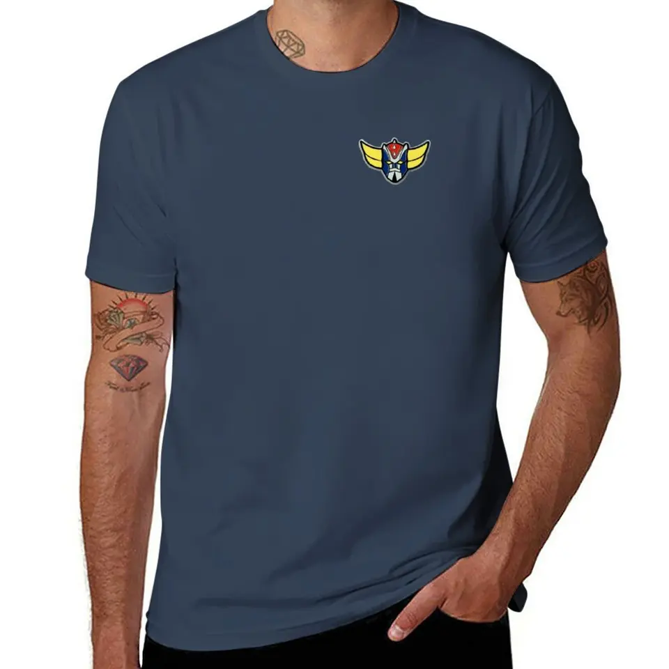 Tričko Goldorak Plain Vintage Clother Krátke rukávy TEE Vintage Designer T tričko muži