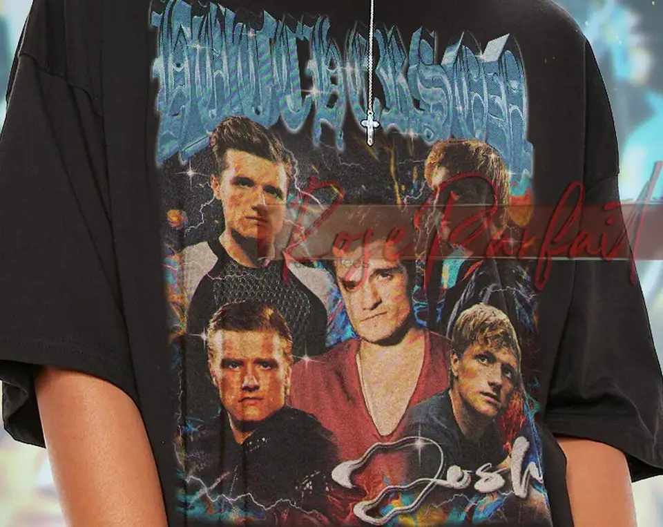 Tričko Josh Hutcherson 90. rokov - Josh Hutcherson Bootleg Tees Josh Hutcherson Fanúšikov