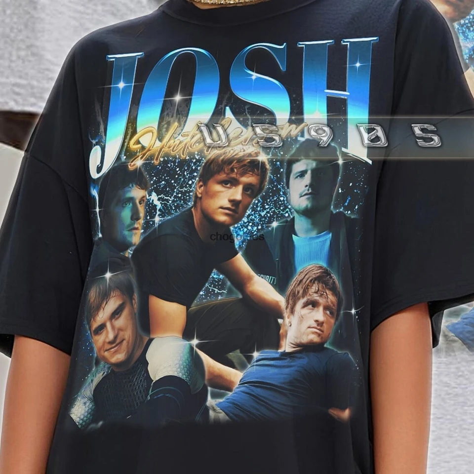 Tričko Josh Hutcherson 90. rokov Josh Hutcherson Retro Tees Josh Hutcherson Fanúšikov