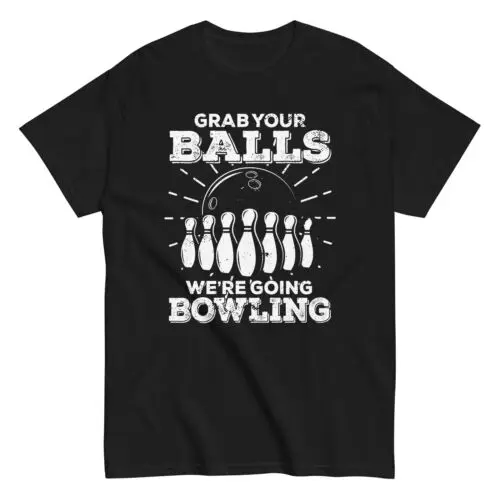 Tričko na bowler Popadnite gule