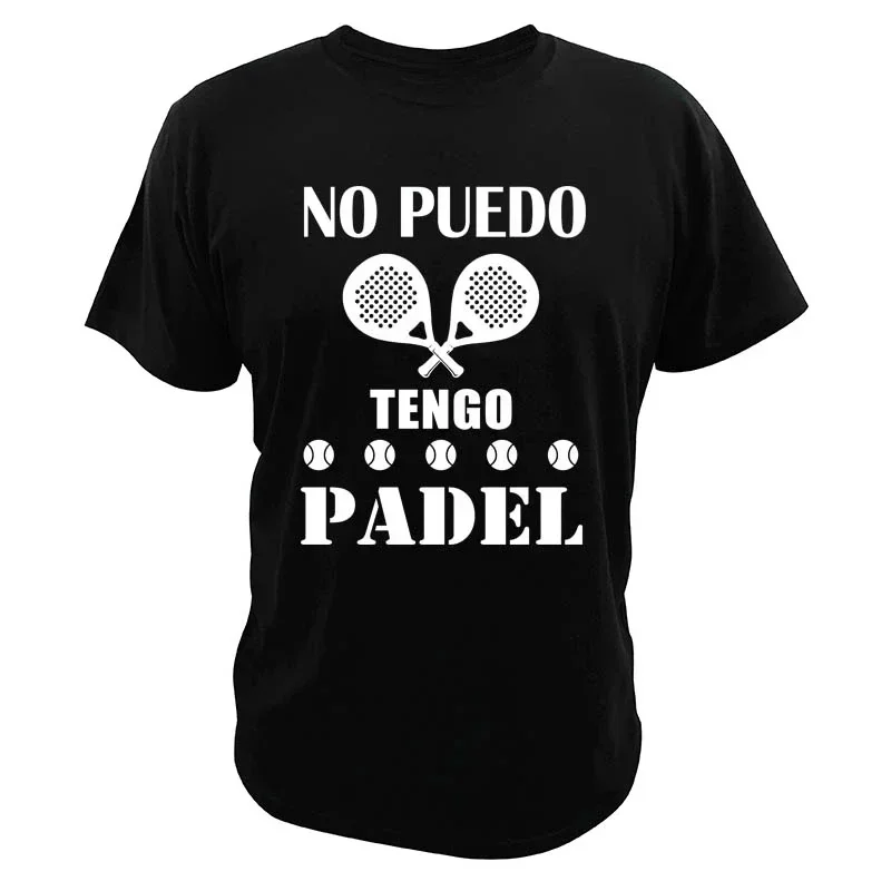 Tričko Padel Padel Divertido Funny Príležitostné neformálne mäkké prémiové pánske oblečenie TEE TRECH Grafické topy Harajuku Rick a Morty