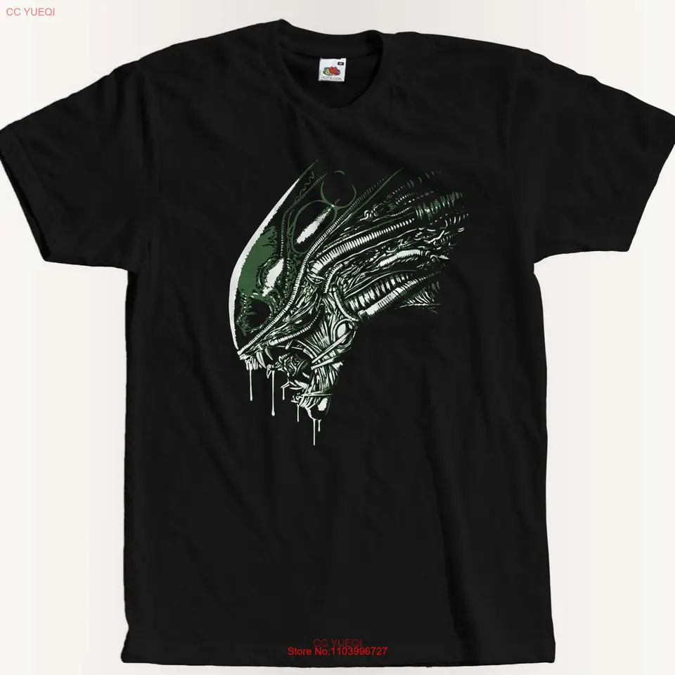 Tričko pre fanúšikov Xenomorph Alien dlhé alebo krátke rukávy
