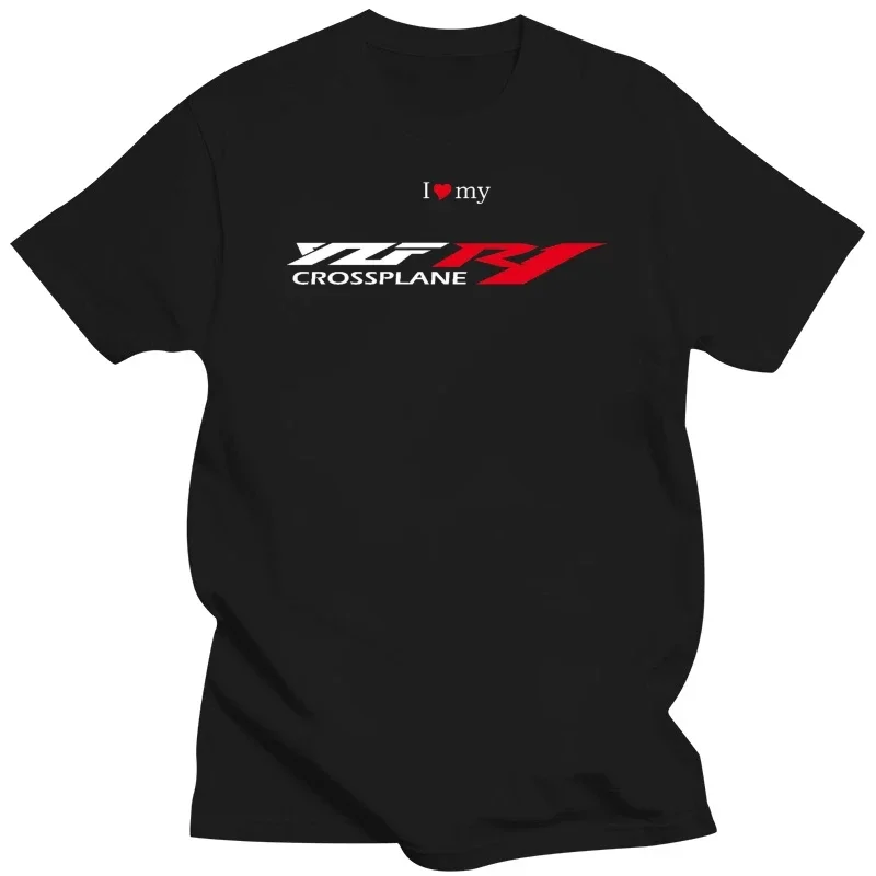 Tričko prispôsobené YZF R1 Crossplane SML XL XXL Man Moto