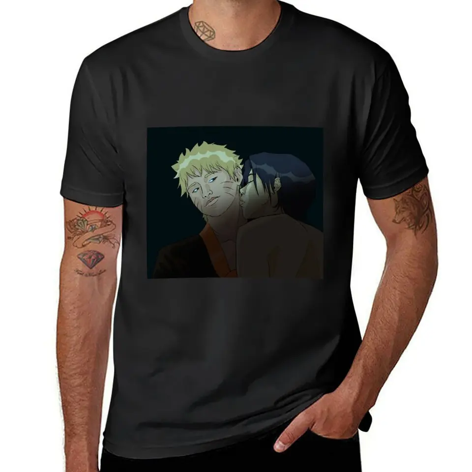 Tričko Sasunaru Plus Grafika Grafika Anime oblečenie oblečenia pre mužov